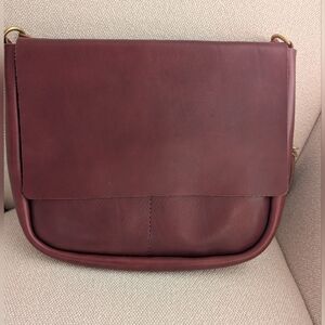 Weather & Story Mini Messenger - Like New - Brown